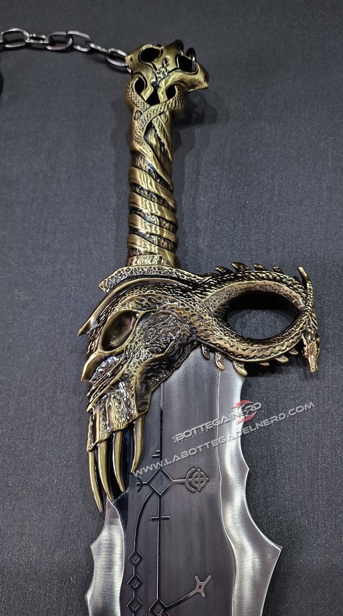 God of War Ragnarok - Replica LAME DEL CAOS Deluxe 1:1 - immagine 8