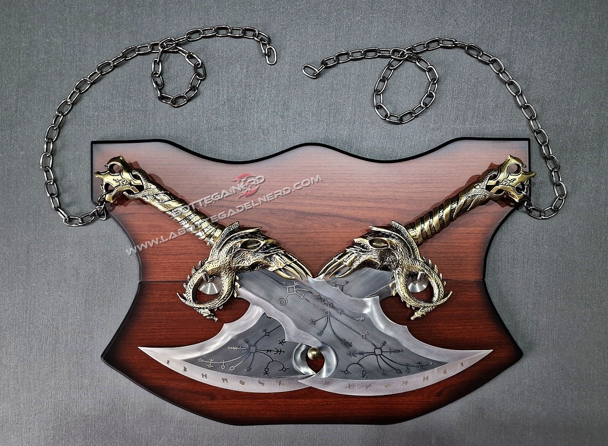God of War Ragnarok - Replica LAME DEL CAOS Deluxe 1:1 - immagine 2