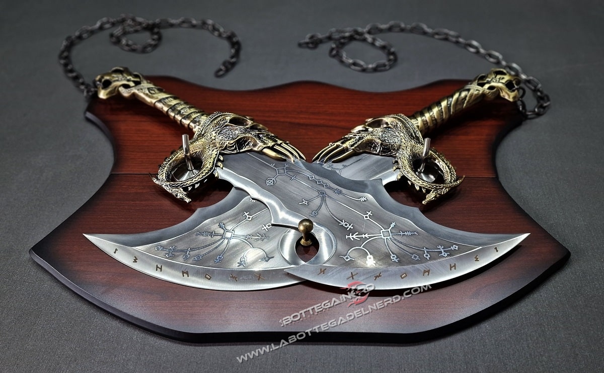 God of War Ragnarok - Replica LAME DEL CAOS Deluxe 1:1 - immagine 3
