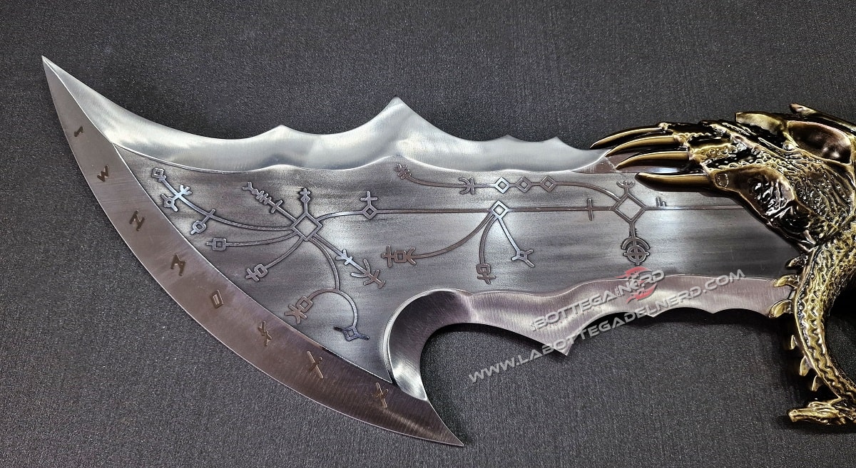 God of War Ragnarok - Replica LAME DEL CAOS Deluxe 1:1 - immagine 9