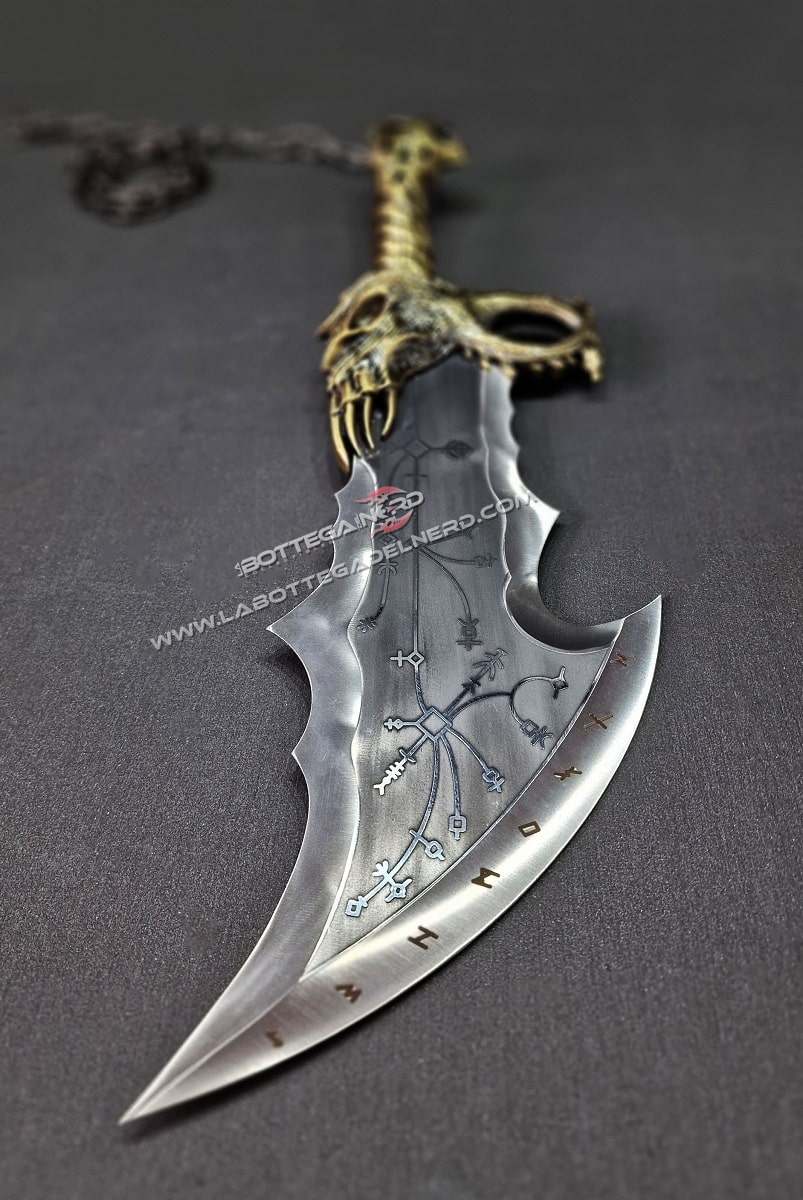 God of War Ragnarok - Replica LAME DEL CAOS Deluxe 1:1 - immagine 7