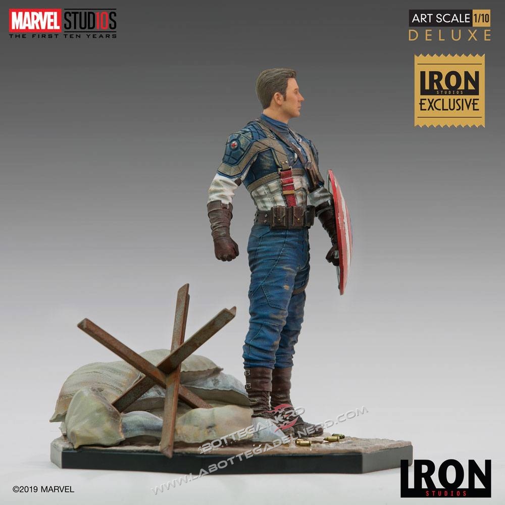 Marvel - Statua 1/10 Captain America 10 Years Event EX 21cm - immagine 3