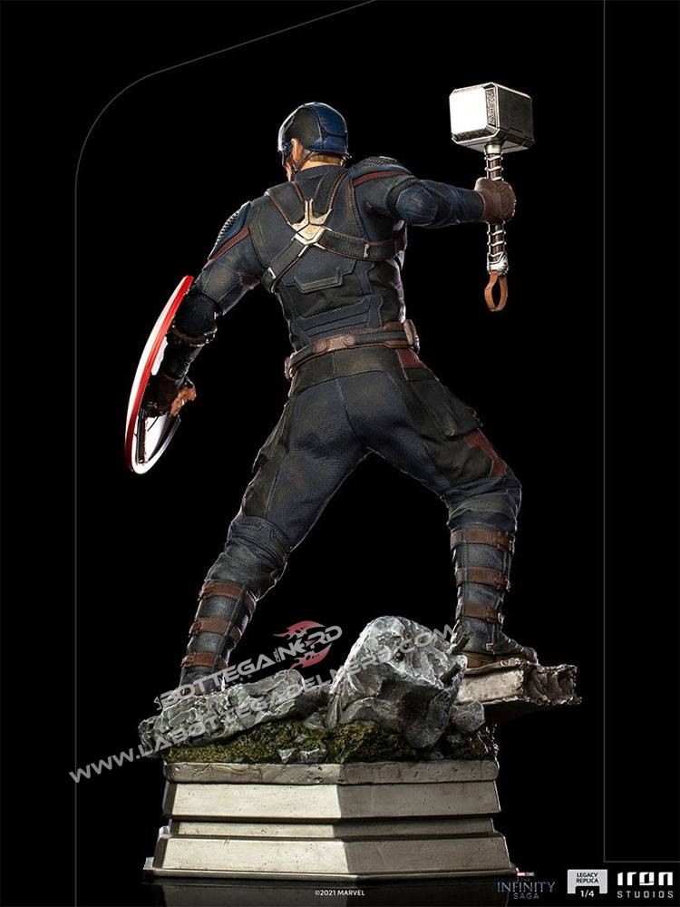 Avengers Infinity Saga - Legacy Replica Statue 1/4 Captain America 56cm - immagine 5