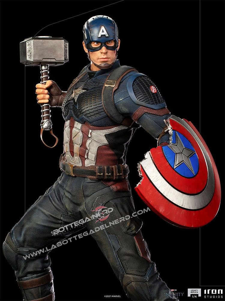 Avengers Infinity Saga - Legacy Replica Statue 1/4 Captain America 56cm - immagine 2