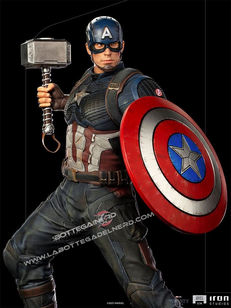 Avengers Infinity Saga - Legacy Replica Statue 1/4 Captain America 56cm - immagine 3