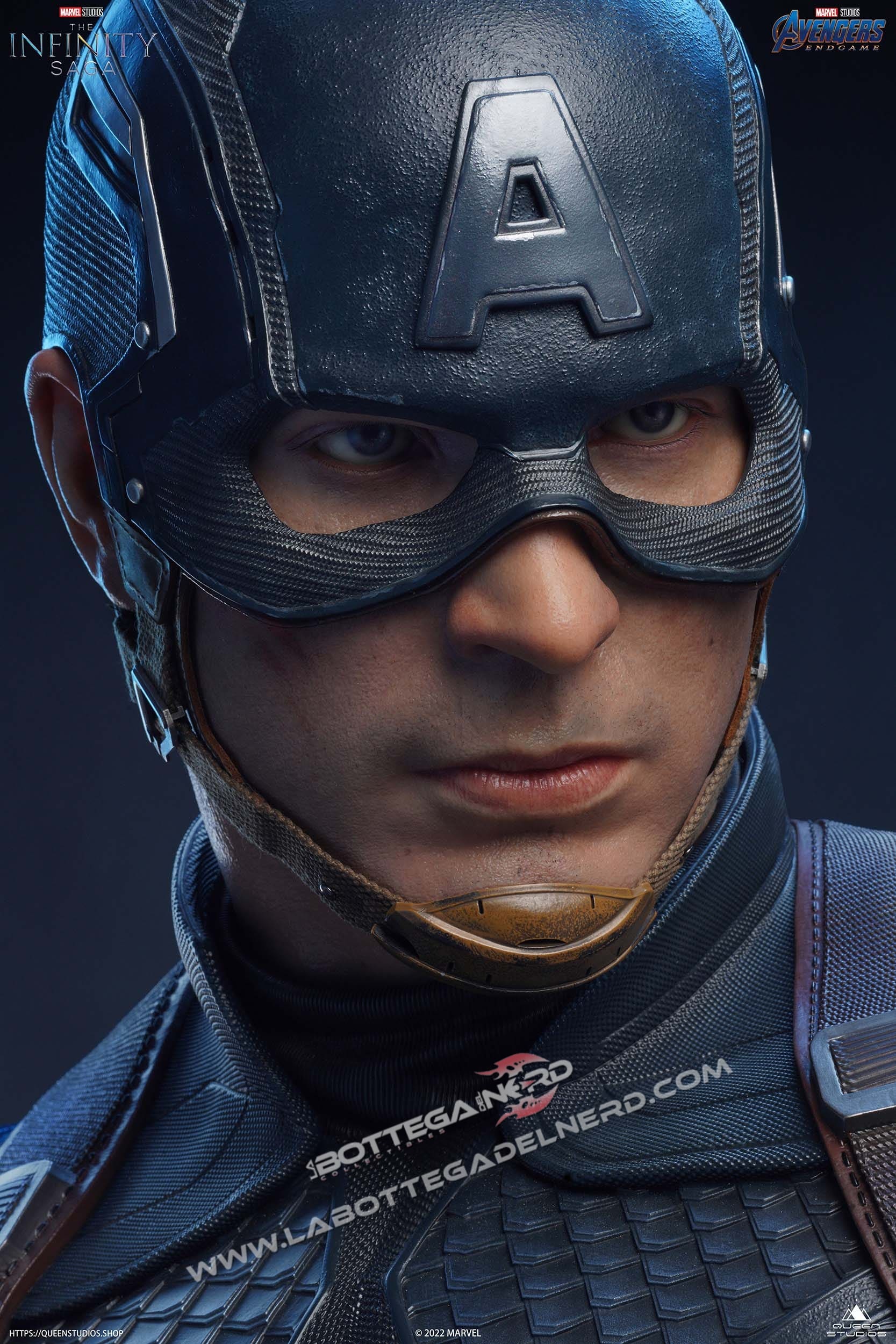 Marvel – Bust Captain America 1/1 Queen Studios 93cm - immagine 6