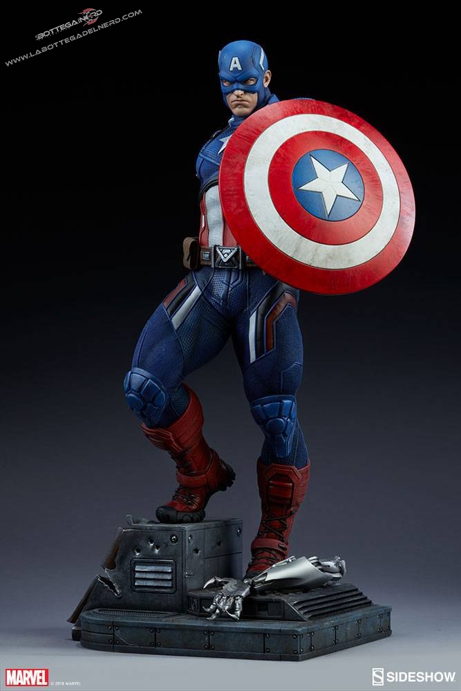 Marvel Comics - Statua Captain America 53cm - immagine 4