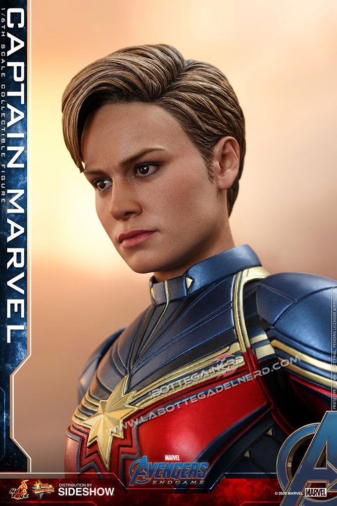 Avengers: Endgame - Action Figure 1/6 Captain Marvel 29cm - immagine 5
