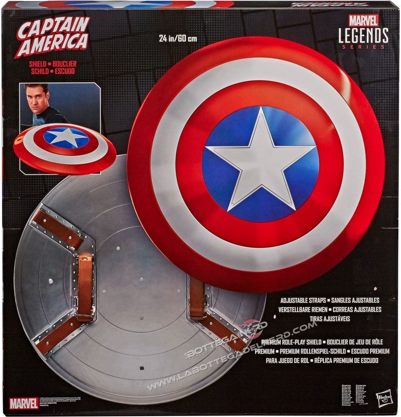Marvel - Scudo Captain America 80th Anniversary 60cm - immagine 2