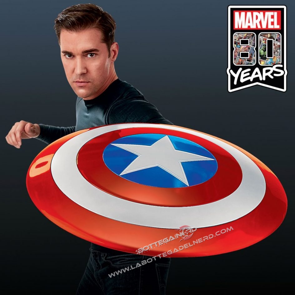 Marvel - Scudo Captain America 80th Anniversary 60cm - immagine 3