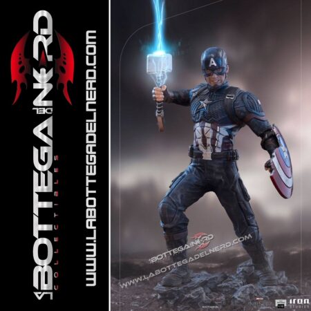 The Infinity Saga - BDS Statue 1/10 Captain America Ultimate 21cm