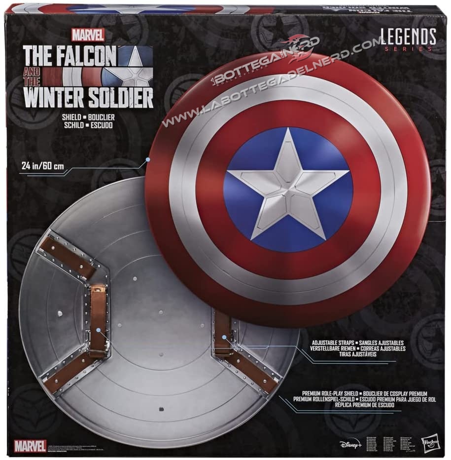 The Falcon and the Winter Soldier - Marvel Legends America Shield 60cm - immagine 4