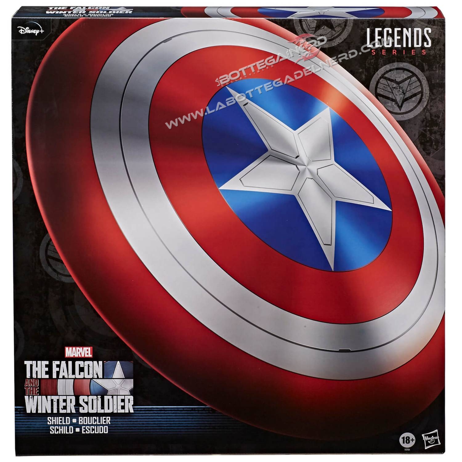 The Falcon and the Winter Soldier - Marvel Legends America Shield 60cm - immagine 3