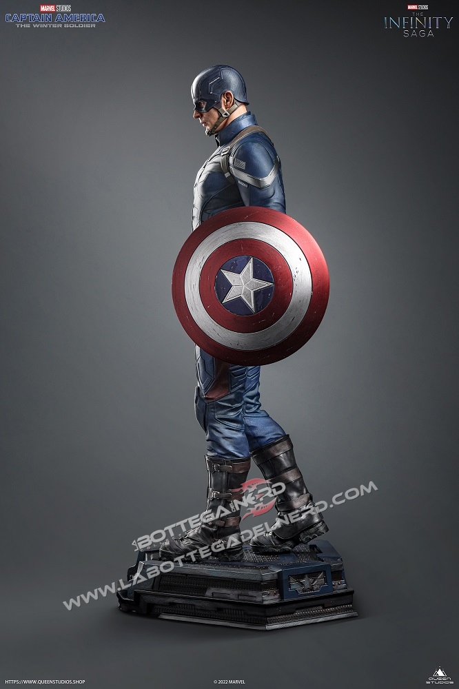 Marvel – Statue Captain America 1/4 Queen Studios 51cm - immagine 6