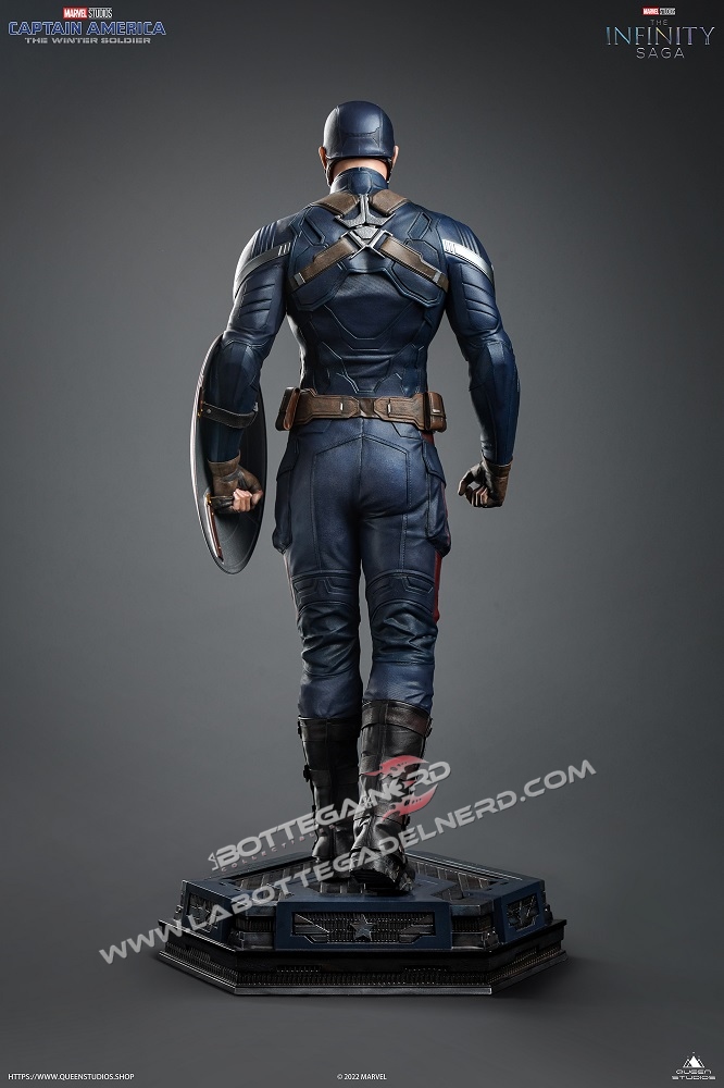 Marvel – Statue Captain America 1/4 Queen Studios 51cm - immagine 5