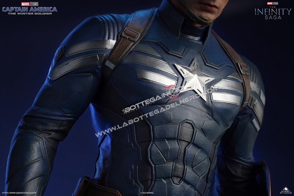 Marvel – Statue Captain America 1/4 Queen Studios 51cm - immagine 7