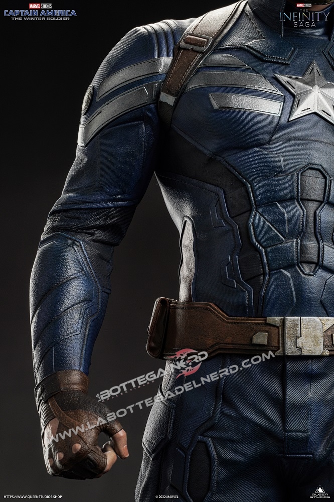 Marvel – Statue Captain America 1/4 Queen Studios 51cm - immagine 8
