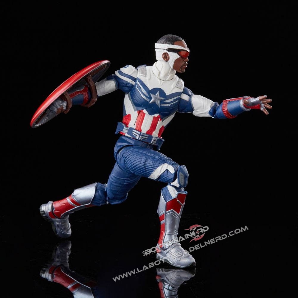 Marvel Legends - 2-Pack Captain America: Sam Wilson & Steve Rogers 15cm - immagine 8