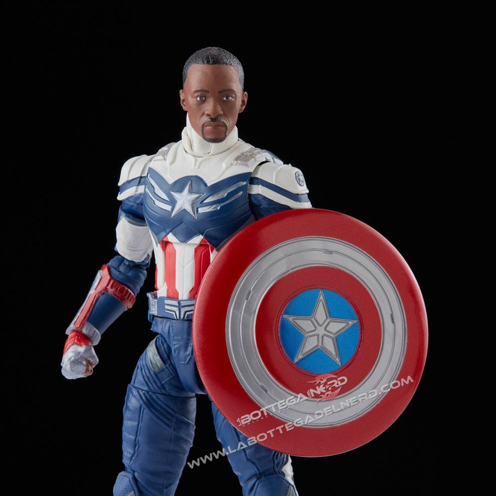 Marvel Legends - 2-Pack Captain America: Sam Wilson & Steve Rogers 15cm - immagine 6