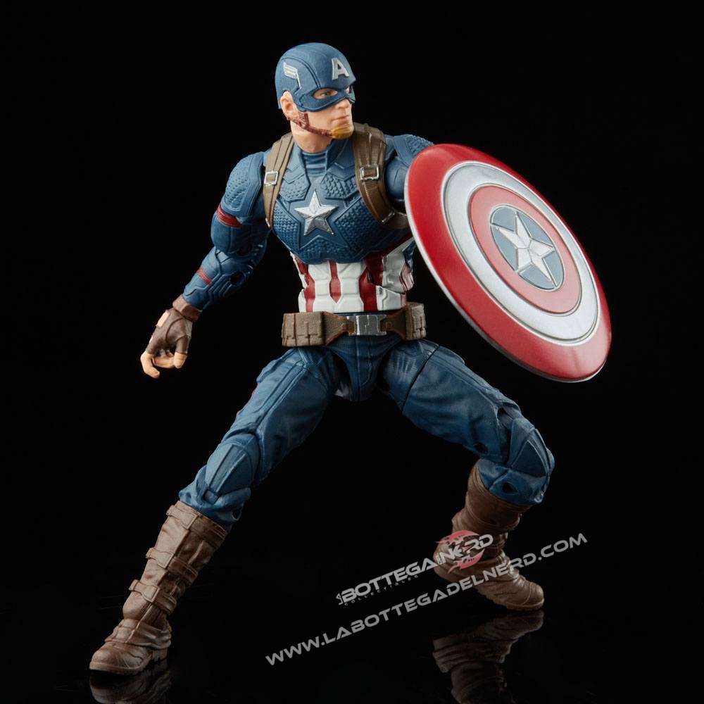 Marvel Legends - 2-Pack Captain America: Sam Wilson & Steve Rogers 15cm - immagine 4