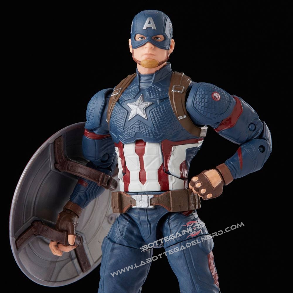 Marvel Legends - 2-Pack Captain America: Sam Wilson & Steve Rogers 15cm - immagine 3