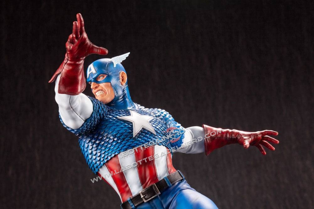 Marvel Comics - Fine Art Statue 1/6 Captain America 36cm - immagine 3