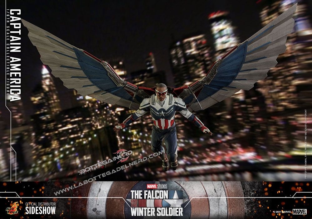 The Falcon and Winter Soldier - Action Figure 1/6 Captain America 30cm - immagine 2