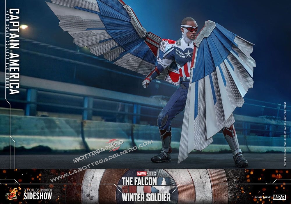 The Falcon and Winter Soldier - Action Figure 1/6 Captain America 30cm - immagine 8