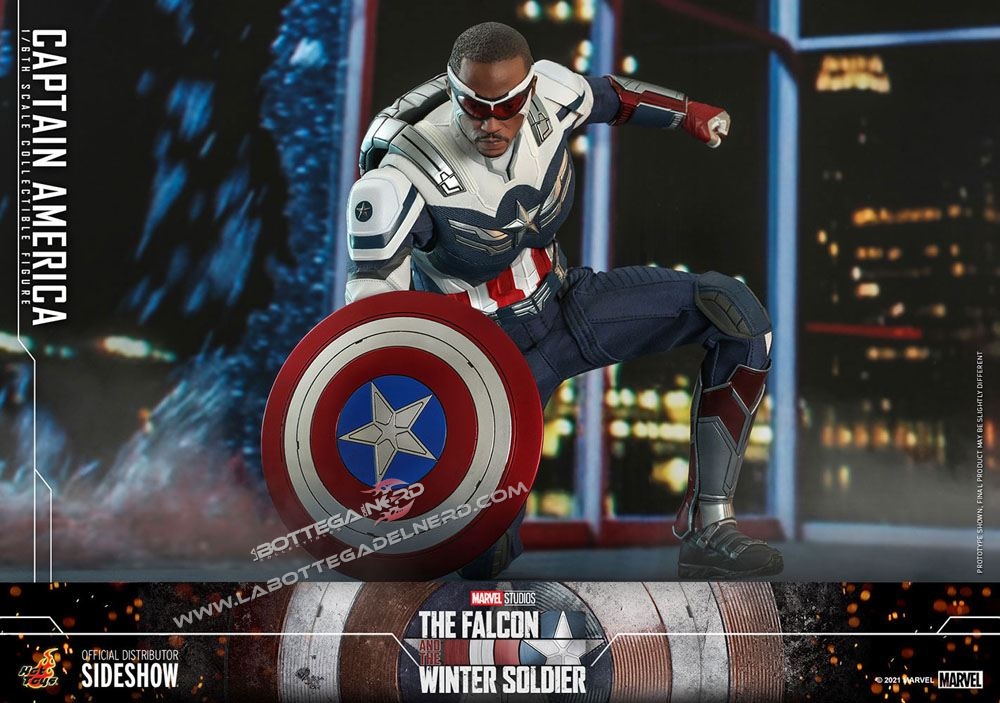 The Falcon and Winter Soldier - Action Figure 1/6 Captain America 30cm - immagine 5