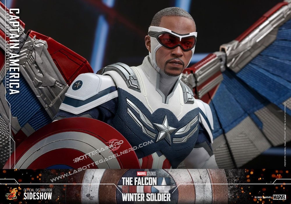 The Falcon and Winter Soldier - Action Figure 1/6 Captain America 30cm - immagine 4