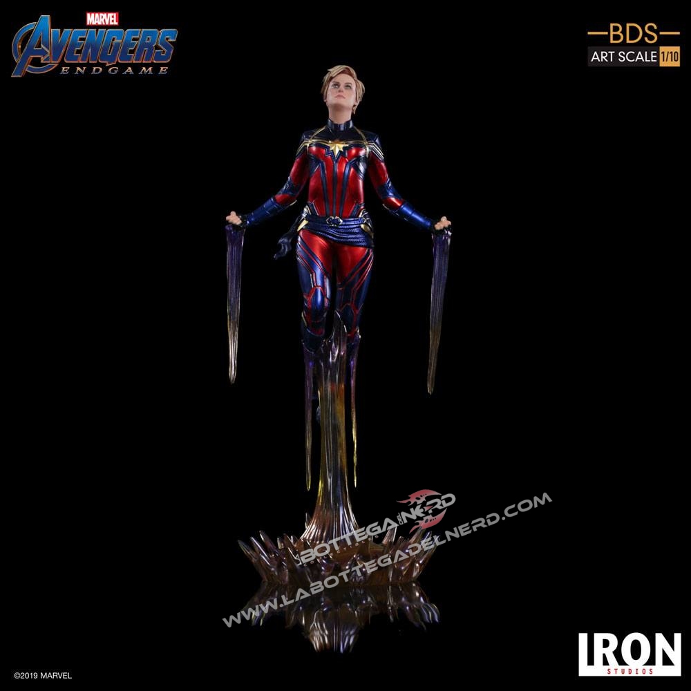 Avengers: Endgame - Statua 1/10 Captain Marvel 26cm - immagine 7