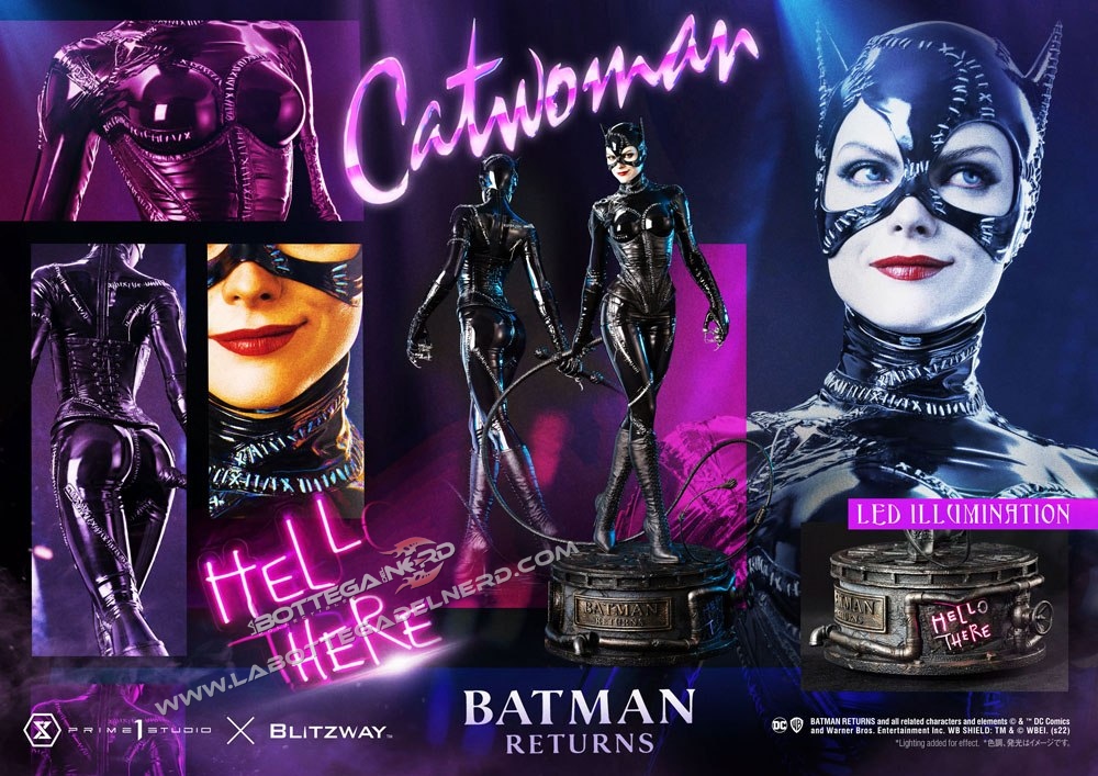 Batman Returns - Statue 1/3 Catwoman Bonus Version 75cm - immagine 12