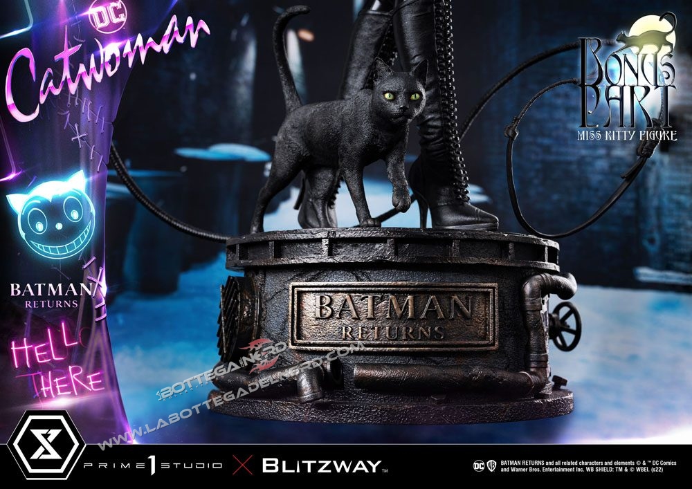 Batman Returns - Statue 1/3 Catwoman Bonus Version 75cm - immagine 14