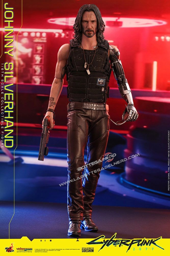 Cyberpunk 2077 - Masterpiece Action Figure 1/6 Johnny Silverhand 31cm - immagine 2