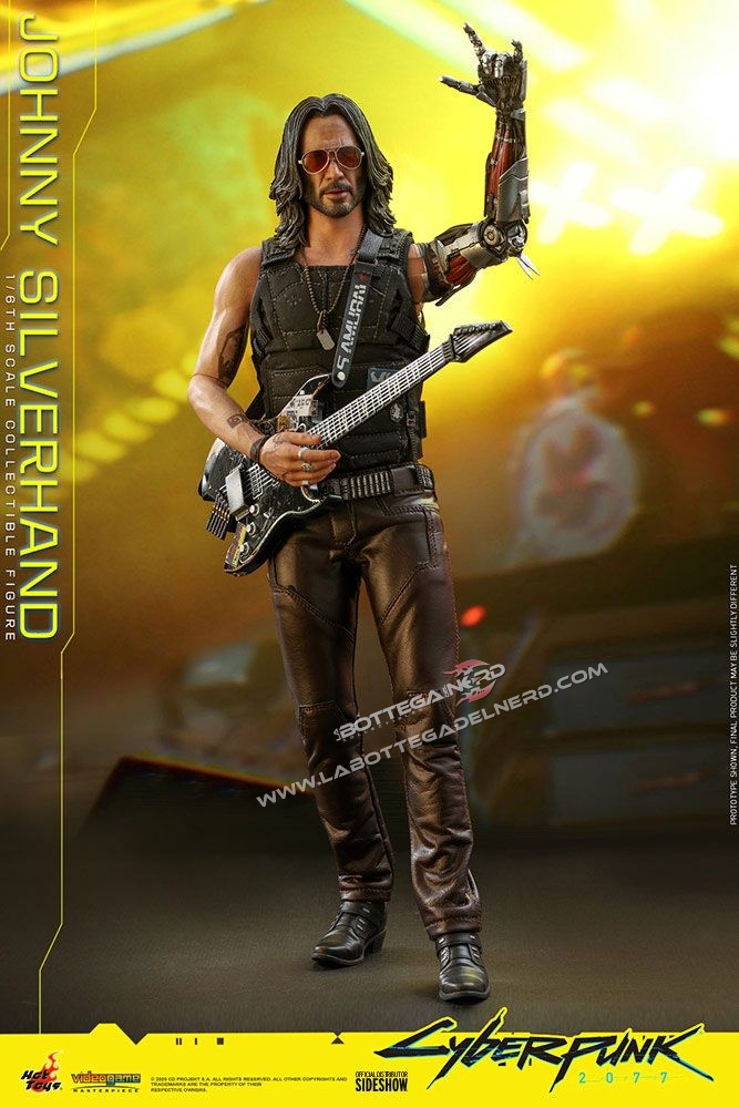 Cyberpunk 2077 - Masterpiece Action Figure 1/6 Johnny Silverhand 31cm - immagine 8