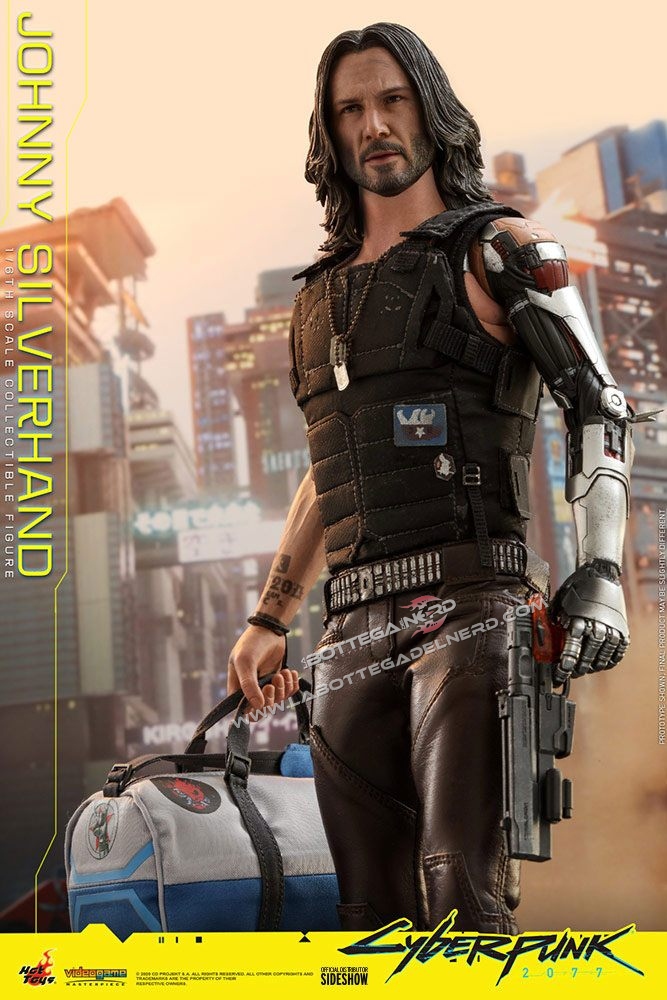 Cyberpunk 2077 - Masterpiece Action Figure 1/6 Johnny Silverhand 31cm - immagine 7