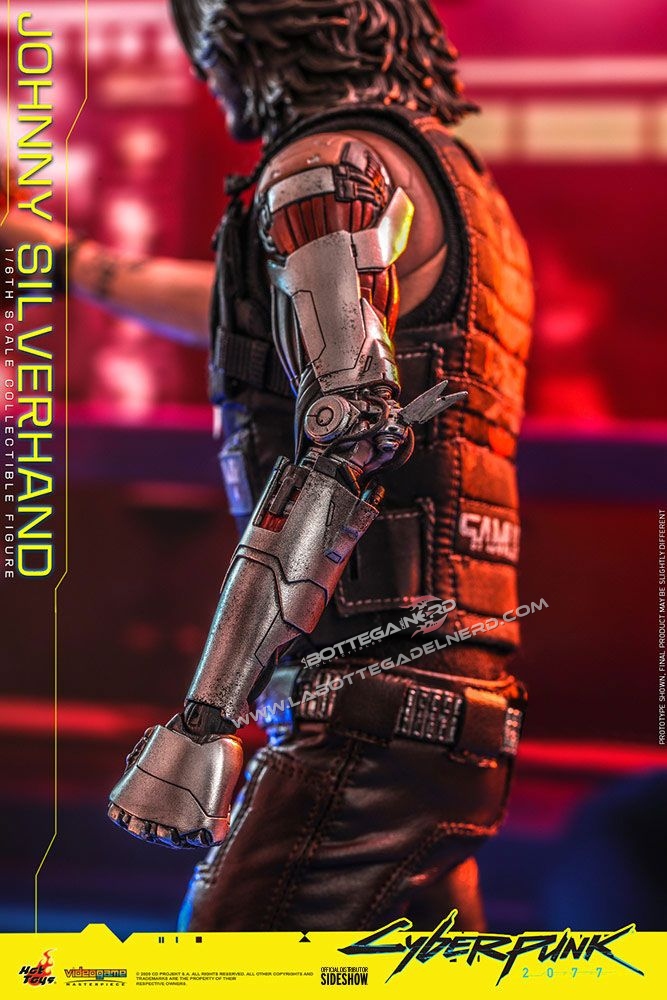 Cyberpunk 2077 - Masterpiece Action Figure 1/6 Johnny Silverhand 31cm - immagine 5