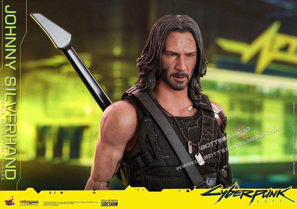 Cyberpunk 2077 - Masterpiece Action Figure 1/6 Johnny Silverhand 31cm - immagine 6