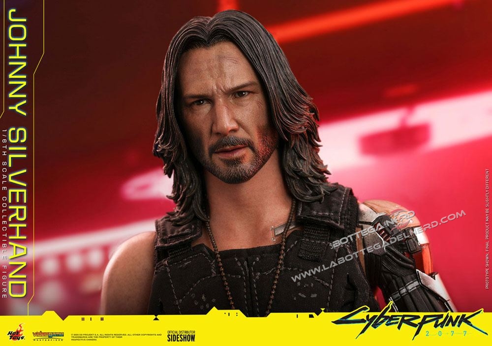 Cyberpunk 2077 - Masterpiece Action Figure 1/6 Johnny Silverhand 31cm - immagine 4