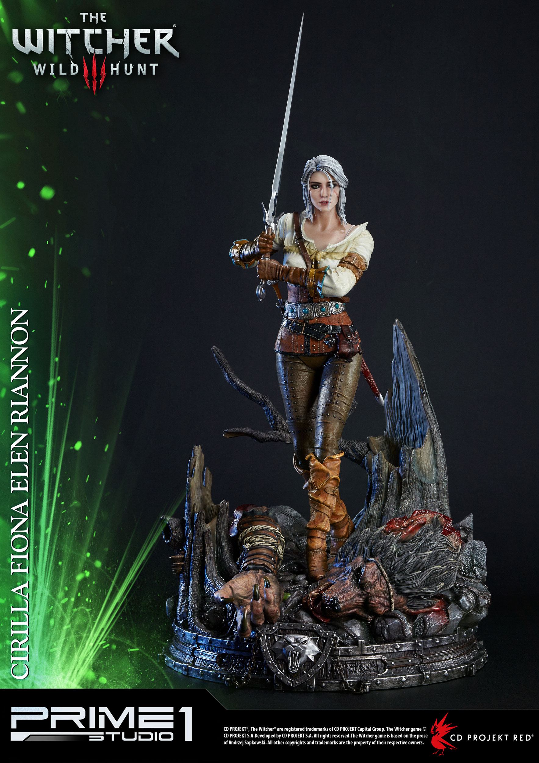 Witcher 3 Wild Hunt - Statua Ciri of Cintra 69cm - immagine 2