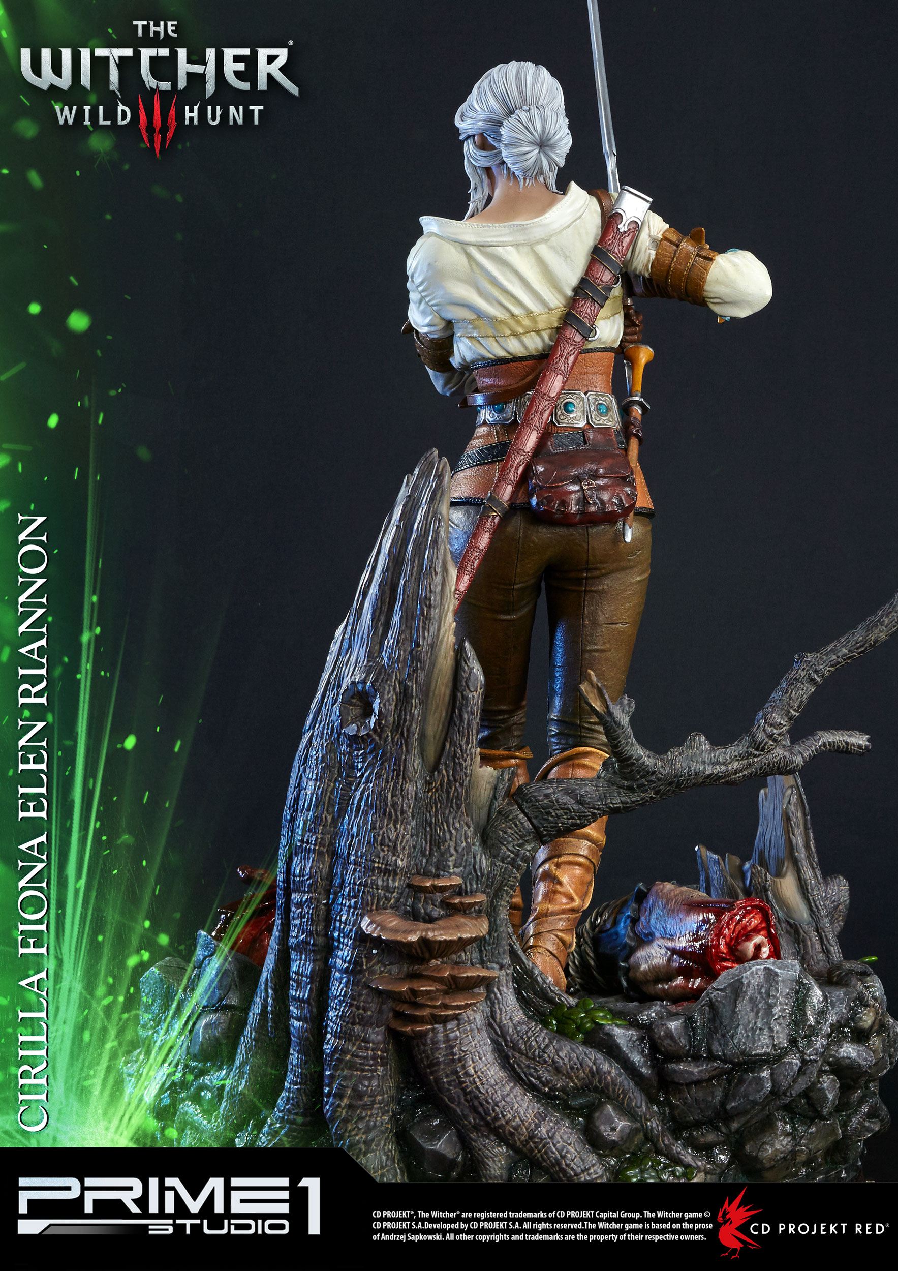 Witcher 3 Wild Hunt - Statua Ciri of Cintra 69cm - immagine 5