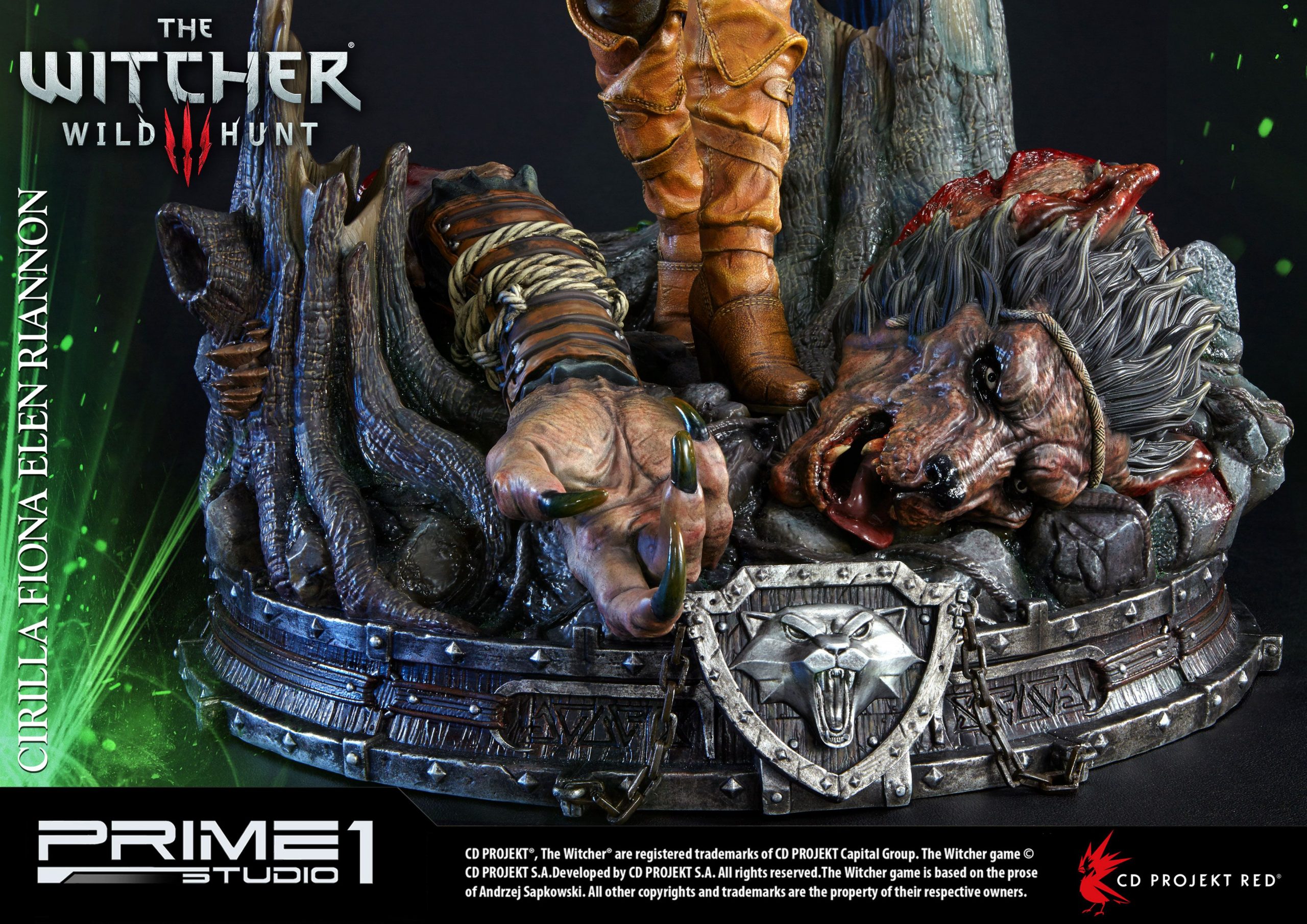 Witcher 3 Wild Hunt - Statua Ciri of Cintra 69cm - immagine 6