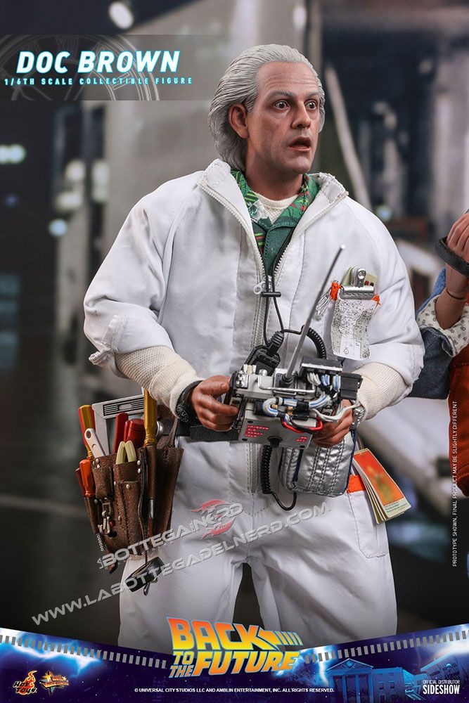 Back To The Future - Action Figure 1/6 Doc Brown 30cm - immagine 2