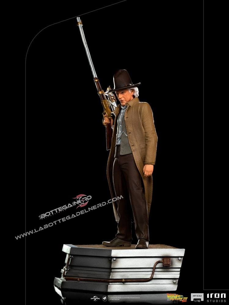 Back to the Future III - Art Scale Statue 1/10 Doc Brown 32cm - immagine 5