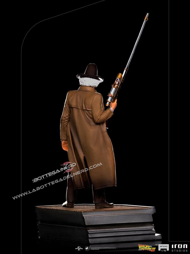 Back to the Future III - Art Scale Statue 1/10 Doc Brown 32cm - immagine 4