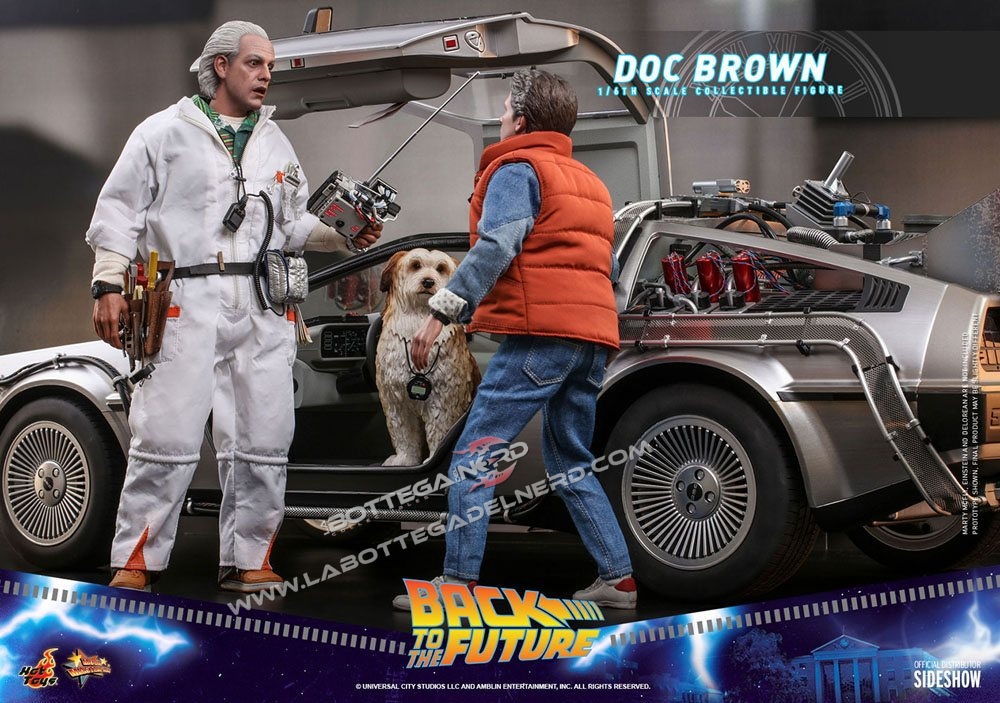 Back To The Future - Action Figure 1/6 Doc Brown 30cm - immagine 7