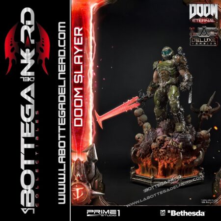 Doom Eternal - Statua Doom Slayer DELUXE 110cm
