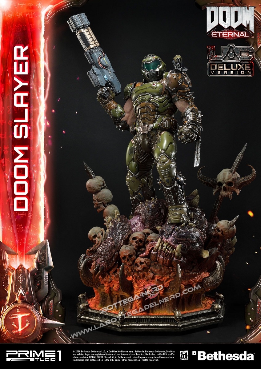 Doom Eternal - Statua Doom Slayer DELUXE 110cm - immagine 3
