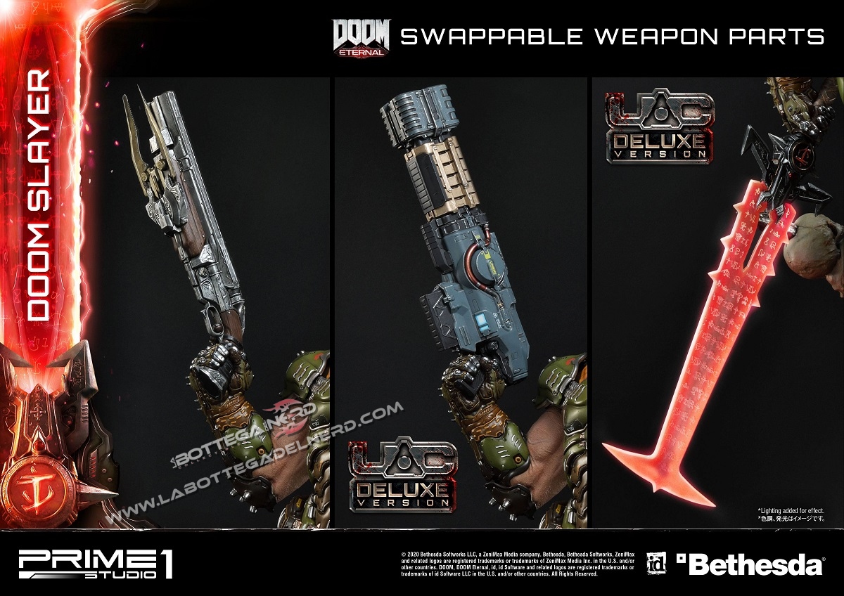 Doom Eternal - Statua Doom Slayer DELUXE 110cm - immagine 5
