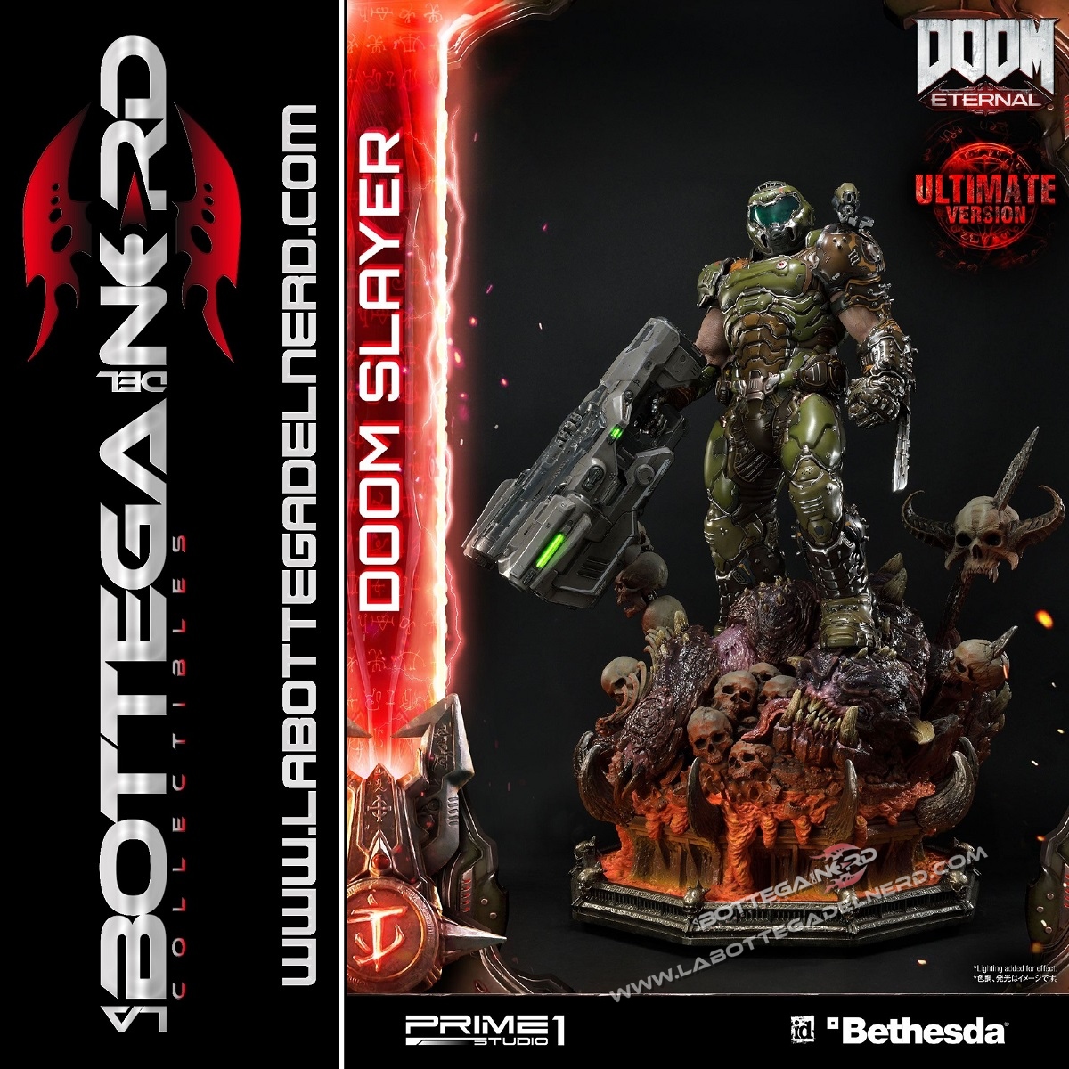 Doom Eternal - Statua Doom Slayer ULTIMATE 110cm